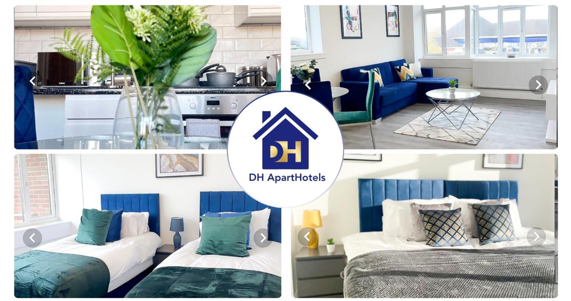1 Bedroom Apartment - Flitwick - Contractor Friendly - Tourist Ready - Full Kitchen - Wifi - Smart Tv - Sofa Bed - Free Parking - Ideal For Short Or Long Stays Exterior foto